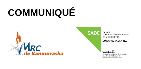 La MRC de Kamouraska et la SADC du Kamouraska travaillent en collaboration pour aider les entreprises dans le contexte de la COVID-19